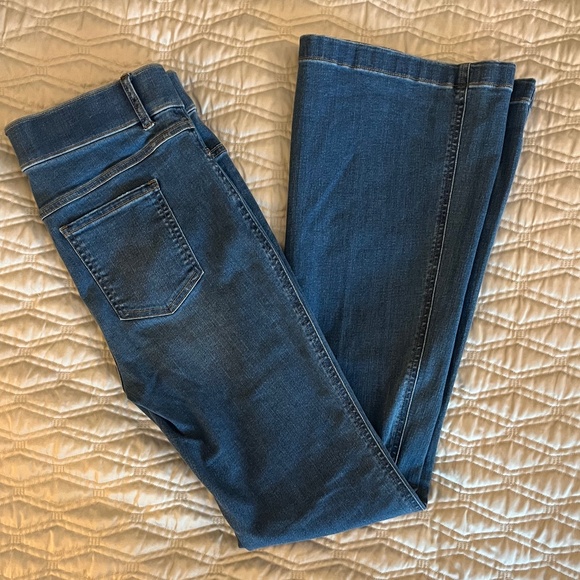 New with tags, SPANX Flair Jeans in Vintage Indigo Size L - Picture 1 of 8